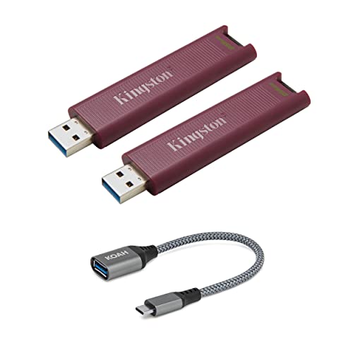 外付けハードディスク・ドライブ kingston DataTraveler Max USB Tybe-C DataTraveler Max - USB 3.2 Gen 2 USB-C、USB-A シリーズ